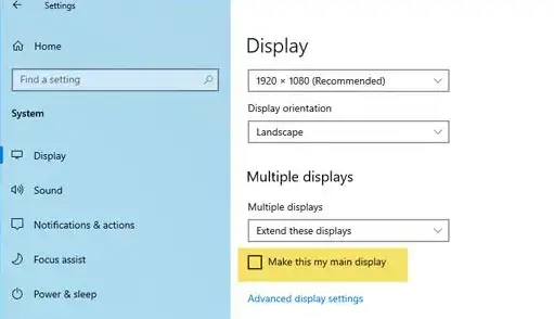 How To Set Up The Primary and Secondary Monitor?