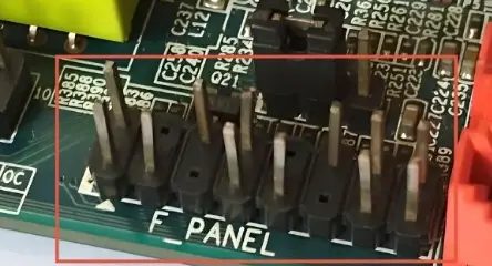 What Is The F Panel On Motherboard?