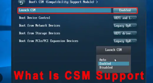 CSM's Role in Today's Computers